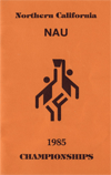 1985 NCNAU Finals Program
